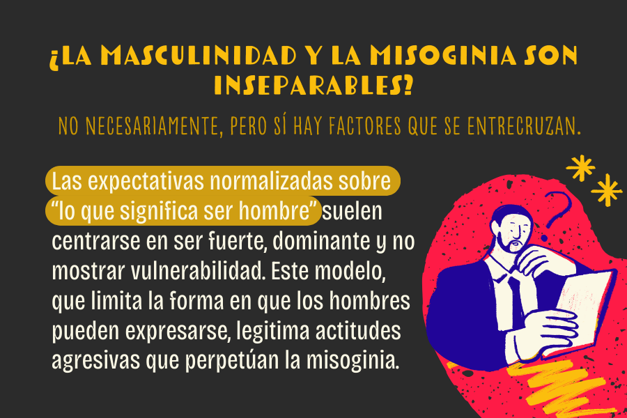 Masculinidad y misoginia: lo que une y separa a estos dos conceptos.