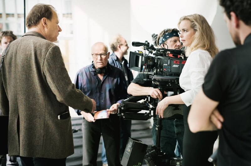 Nina Hoss, entre la melancolía y el humor