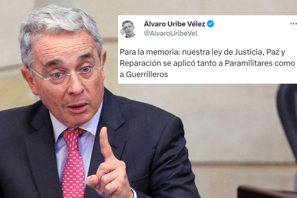 “Para la memoria”: Uribe habló sobre posible ingreso de bandas a Justicia y Paz