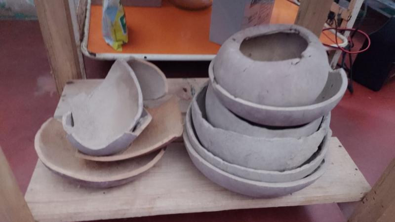 Un casco prehispánico de 1.500 años de antigüedad es encontrado en una casa