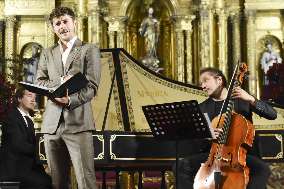 Contratenor Jakub Jozef Orlinski y ensamble il Pomo D’oro