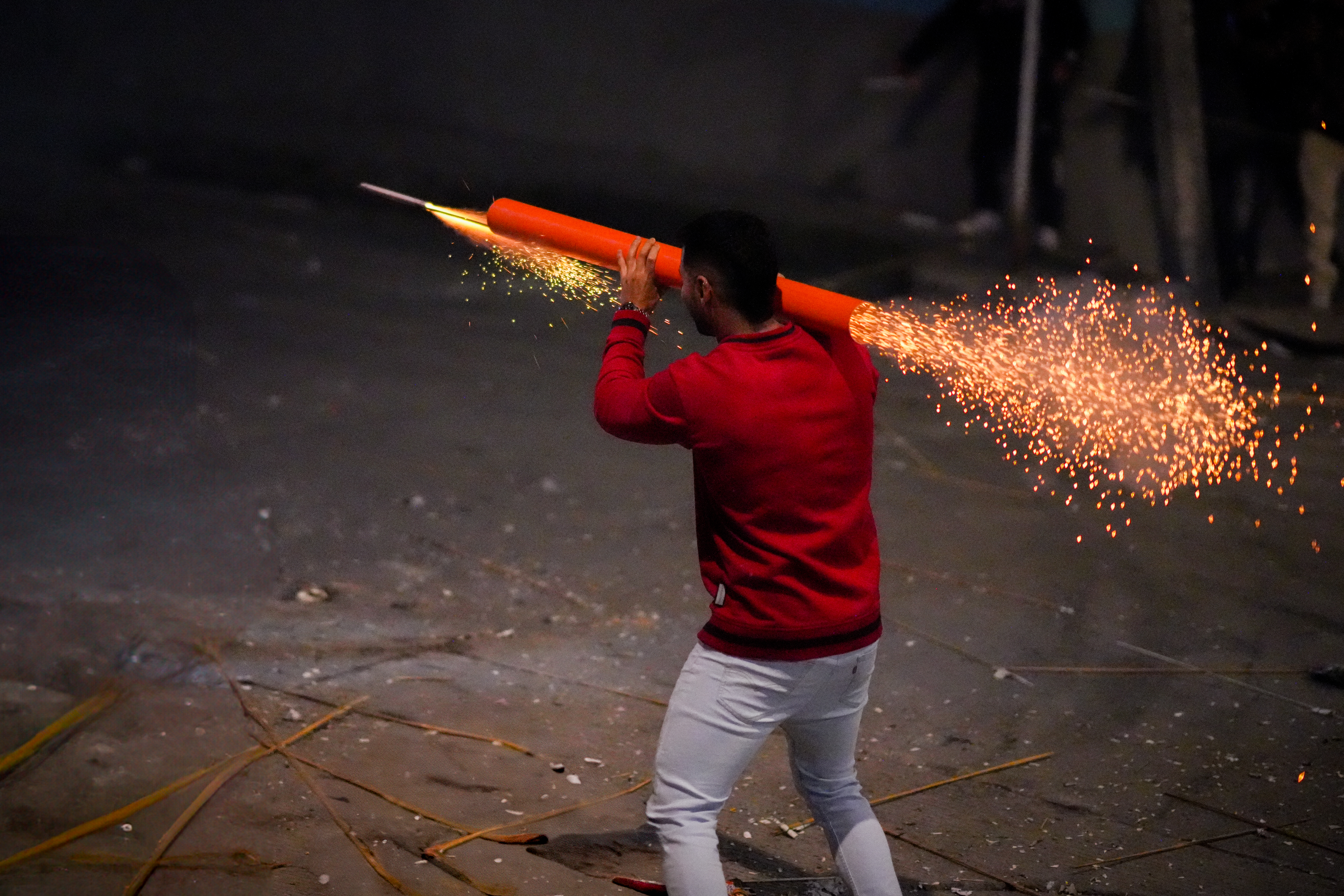 La guerra de pólvora en el barrio La Perseverancia de Bogotá