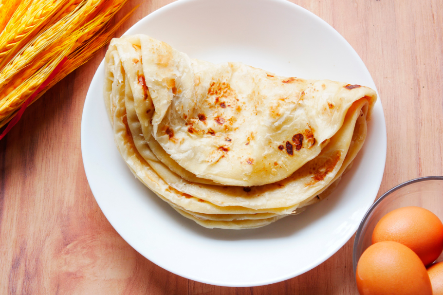Roti canai: receta para preparar este rico pan plano de Malasia