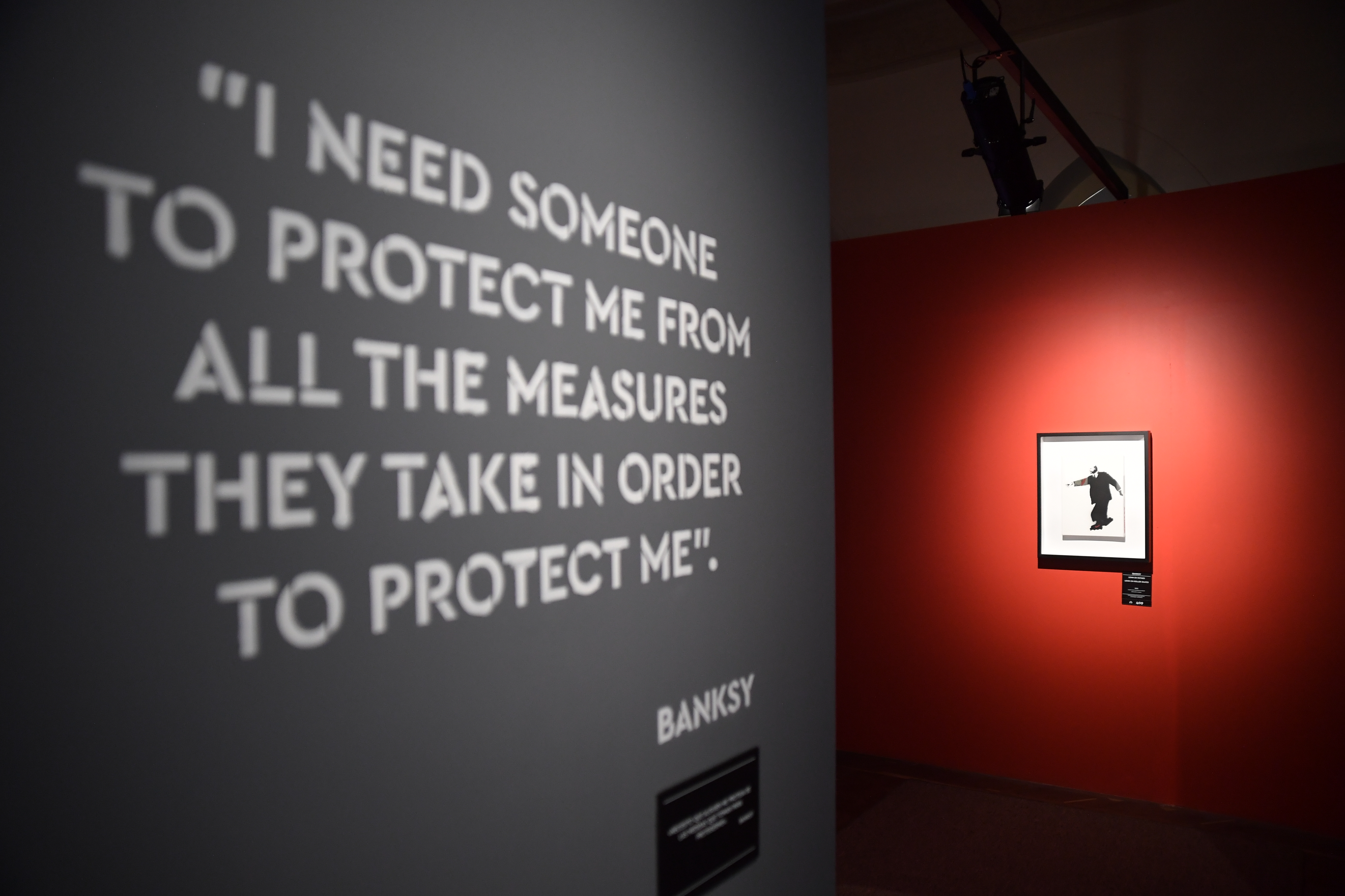 Exposición de Banksy en Bogotá