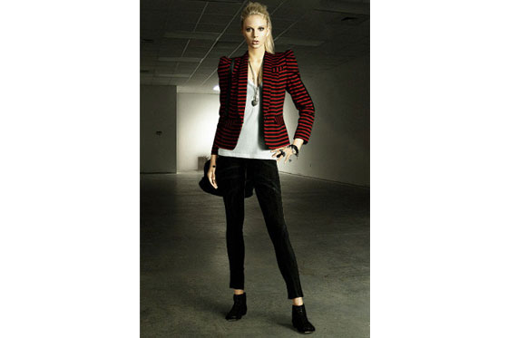 Chaquetas de rayas