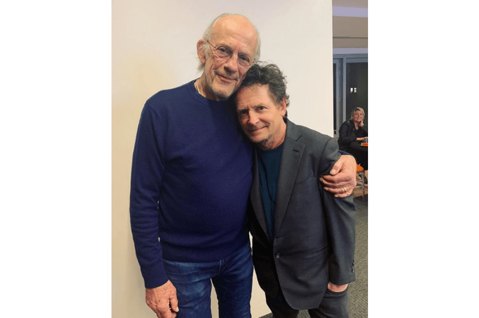 «Volver al futuro»: Michael J. Fox y Christopher Lloyd se reencuentran 35 años después