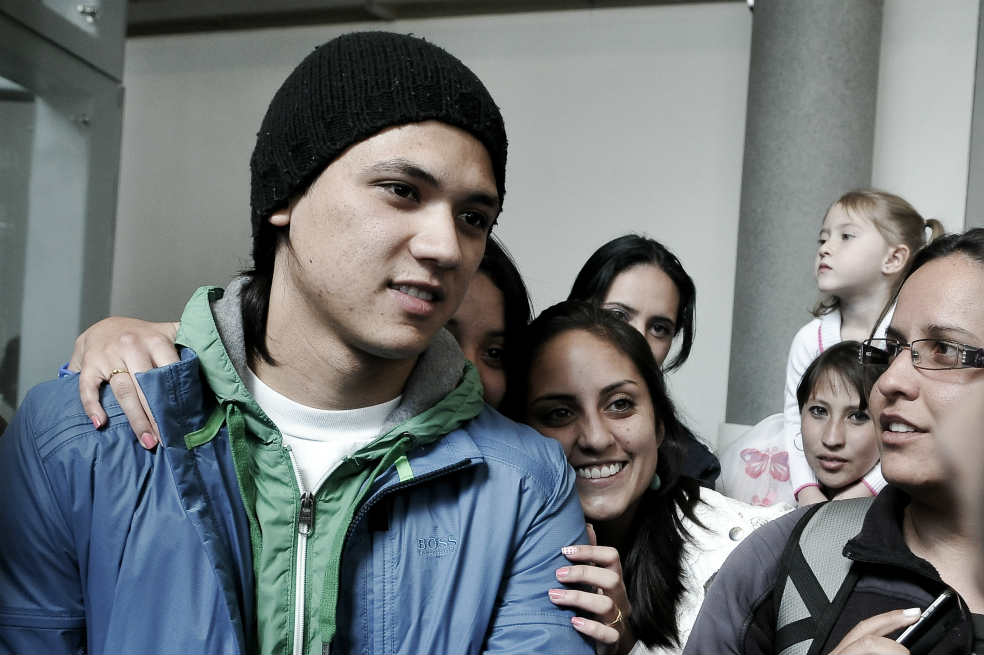Freddy Montero: "Los futbolistas de acá tenemos más chispa"