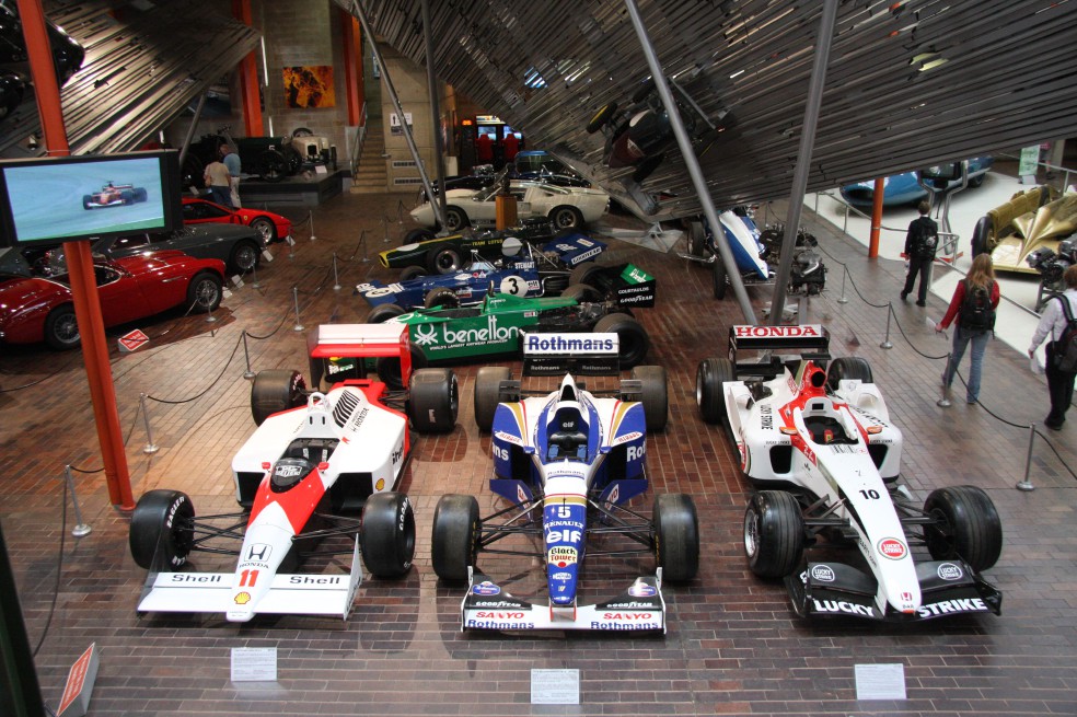 El retiro de un auto de la F1
