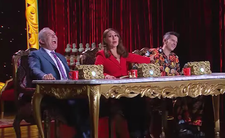 Amparo Grisales asustada por la risa de integrante de ‘Yo me llamo’