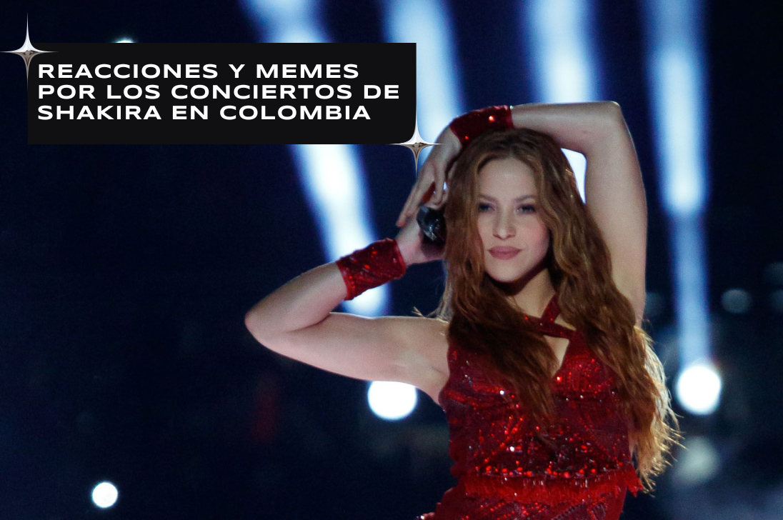 Reacciones y memes por los conciertos de Shakira en Colombia