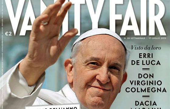 El papa Francisco I, es el hombre del año para la revista Vanity Fair