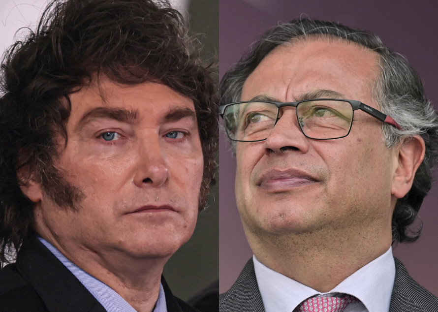 Ranking de popularidad de presidentes suramericanos: así les fue a Petro y a Milei