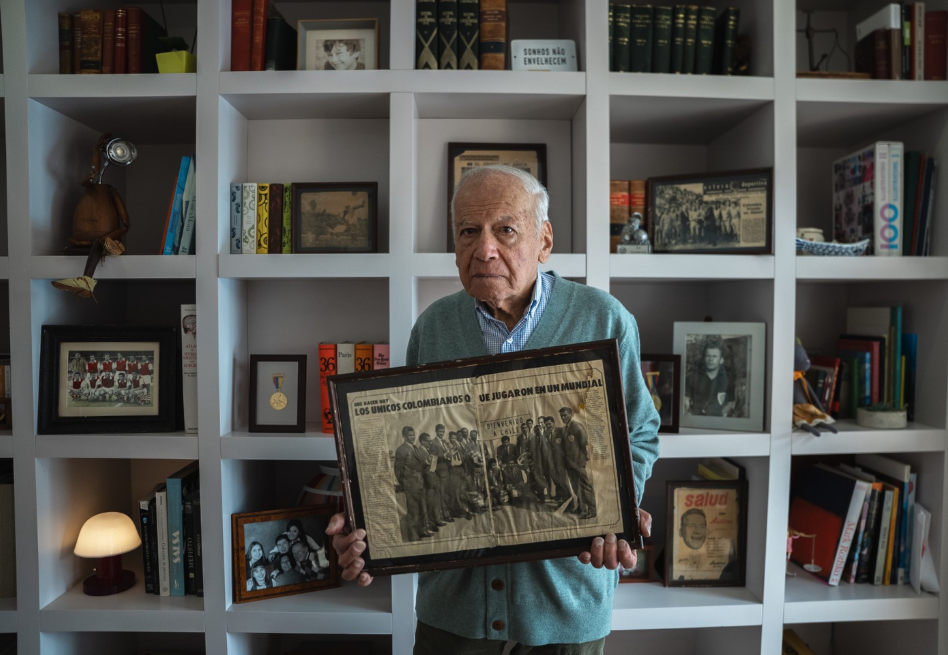 El "Mono" fue parte de la delegación de 22 jugadores que estuvo presente en el Mundial de Chile 1962.
