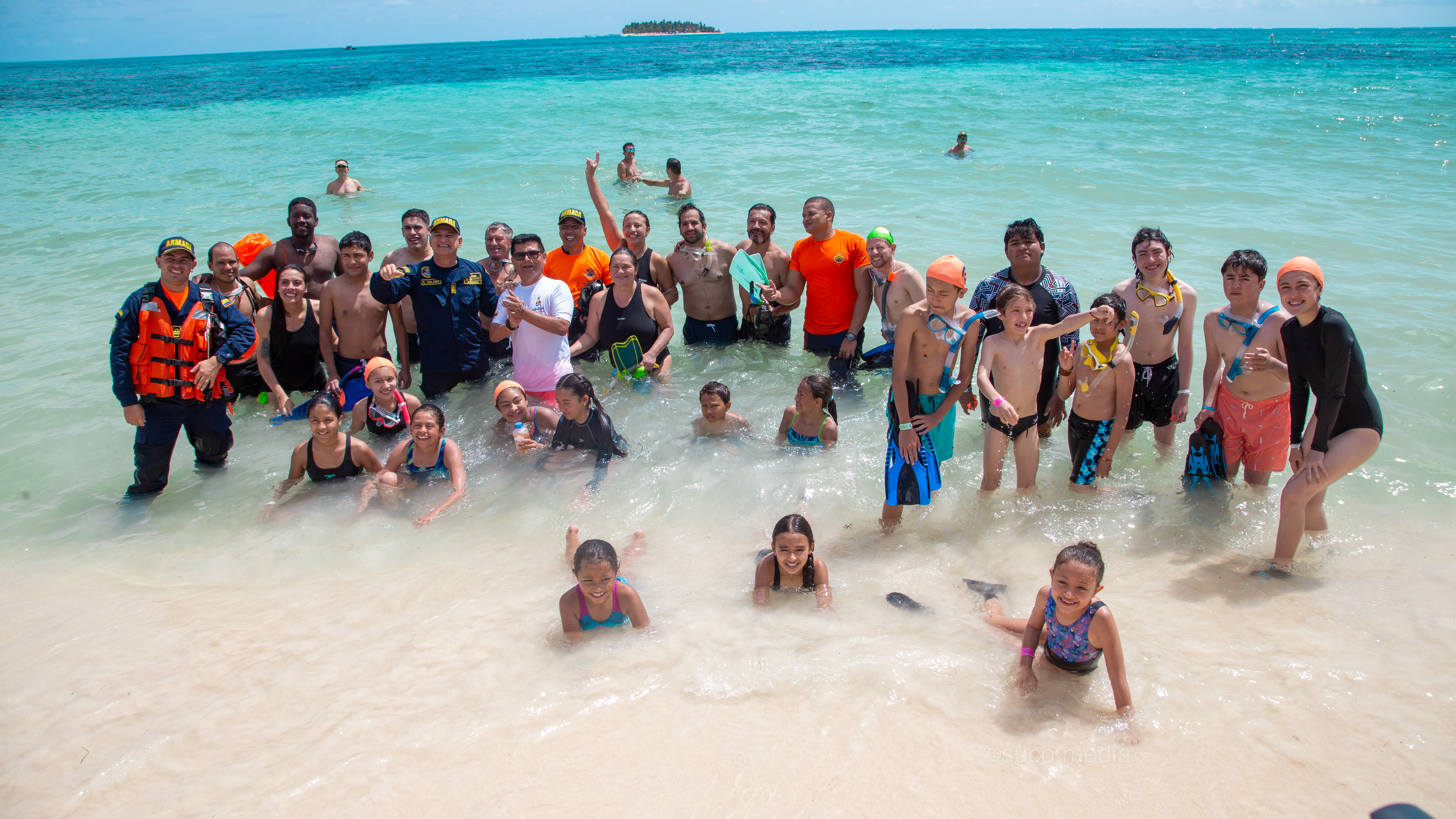 Burbujas de amor en San Andrés