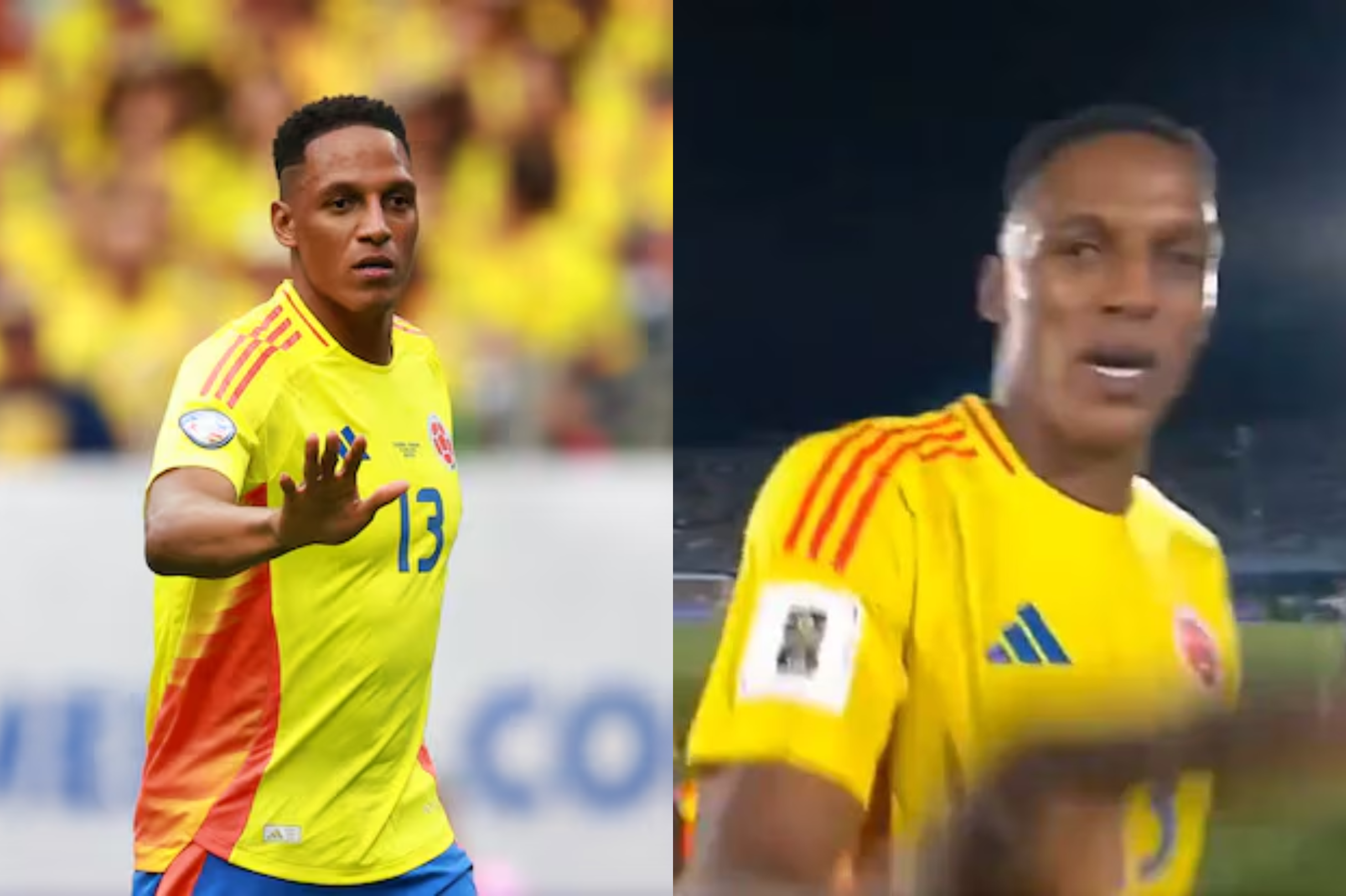 ¿Yerry Mina sería sancionado por golpear a un camarógrafo como el ‘Dibu’ Martínez?