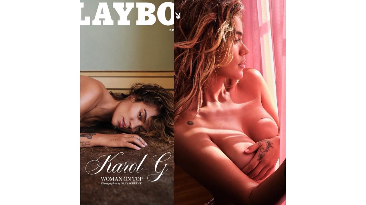 Karol G posó para playboy