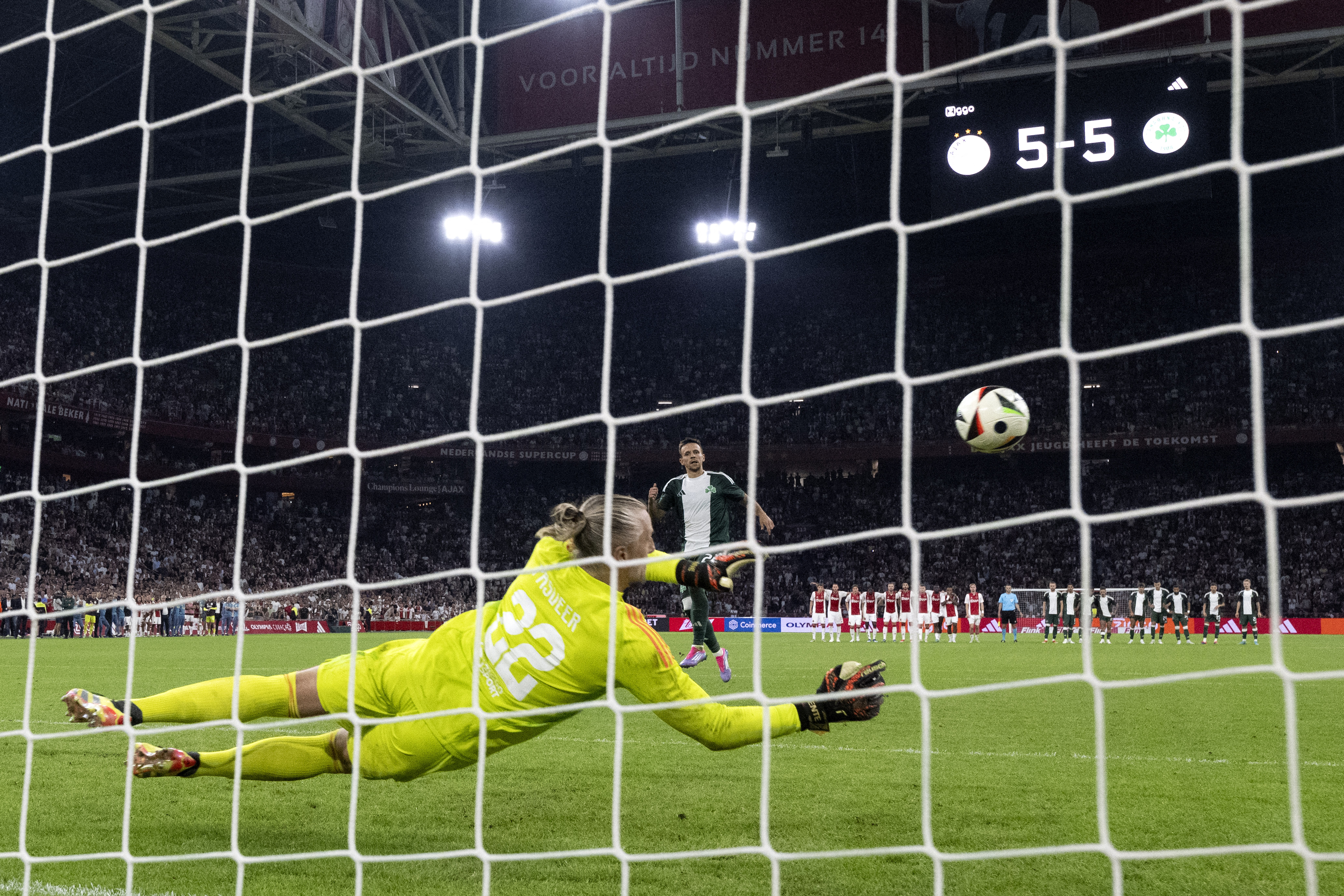 ¡34 penaltis! La insólita definición del Ajax en la Europa League: video