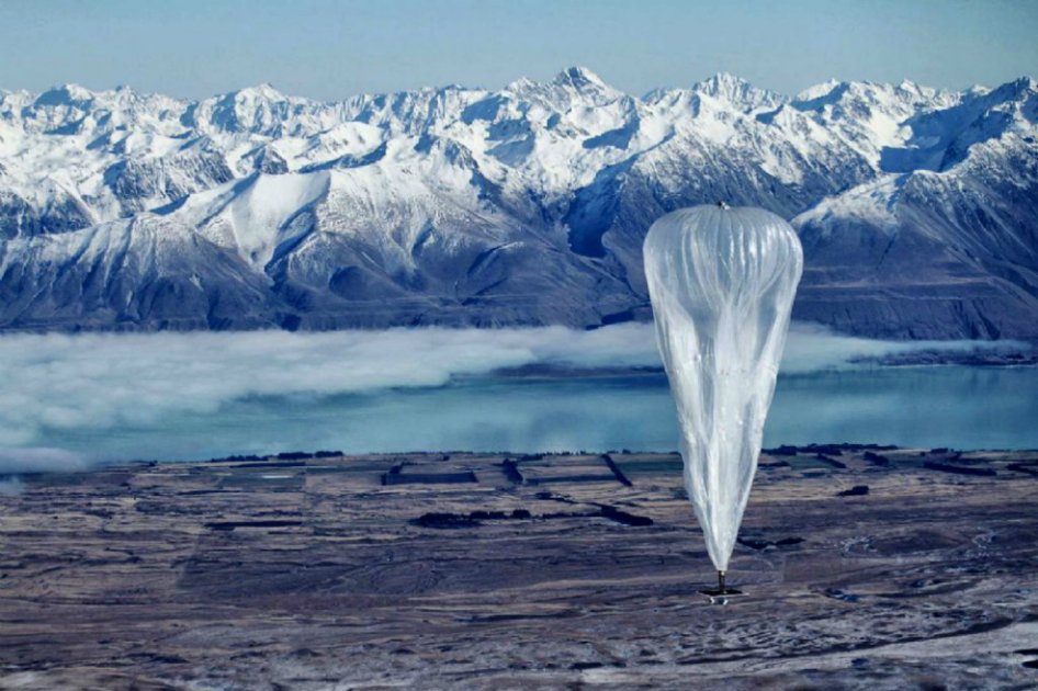 Lanzamiento de los primeros globos de prueba de Google en Nueva Zelanda, 2014. / Foto archivo AFP