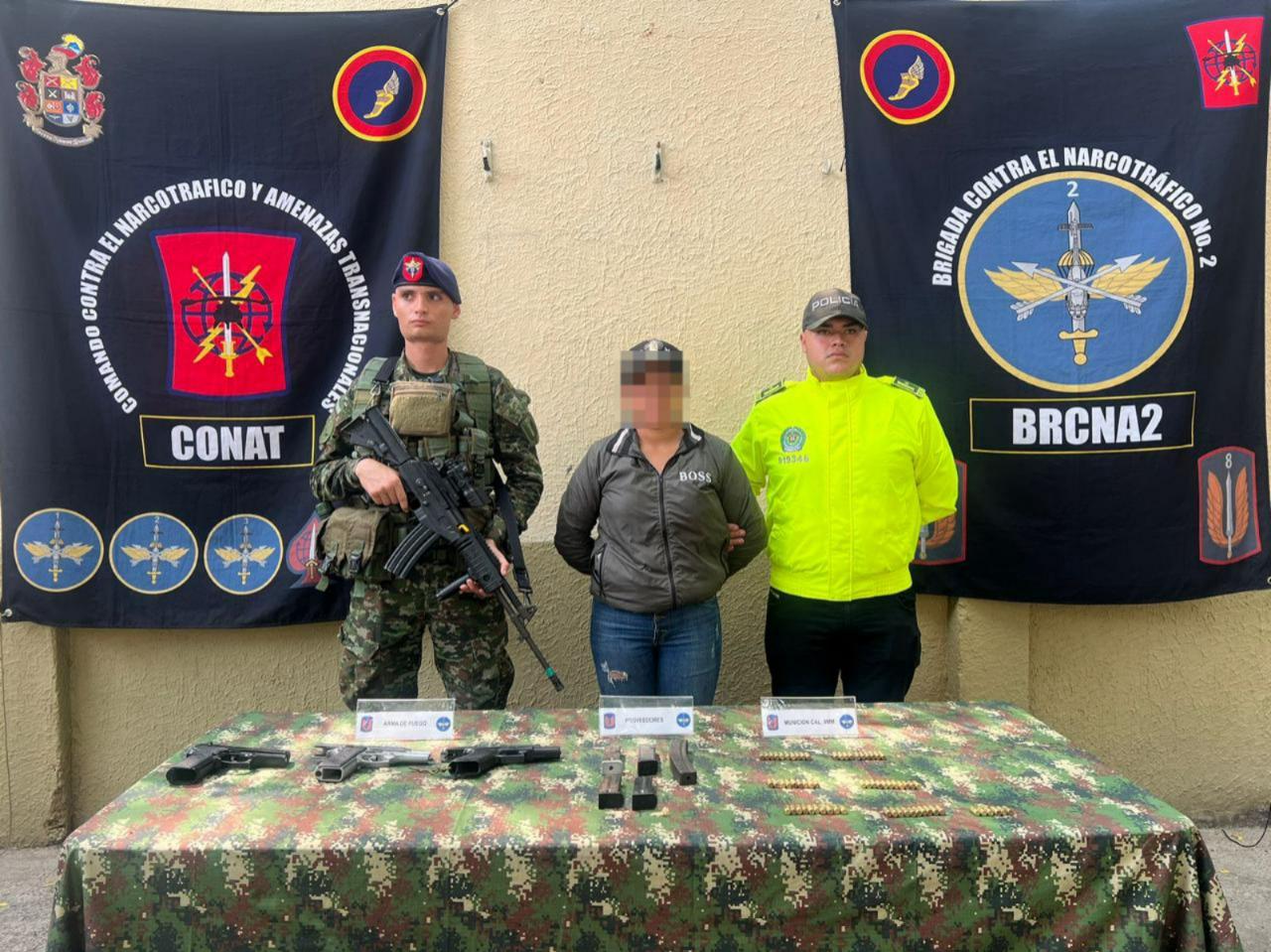 Una disidente capturada y dos menores rescatados en operación militar en Catatumbo