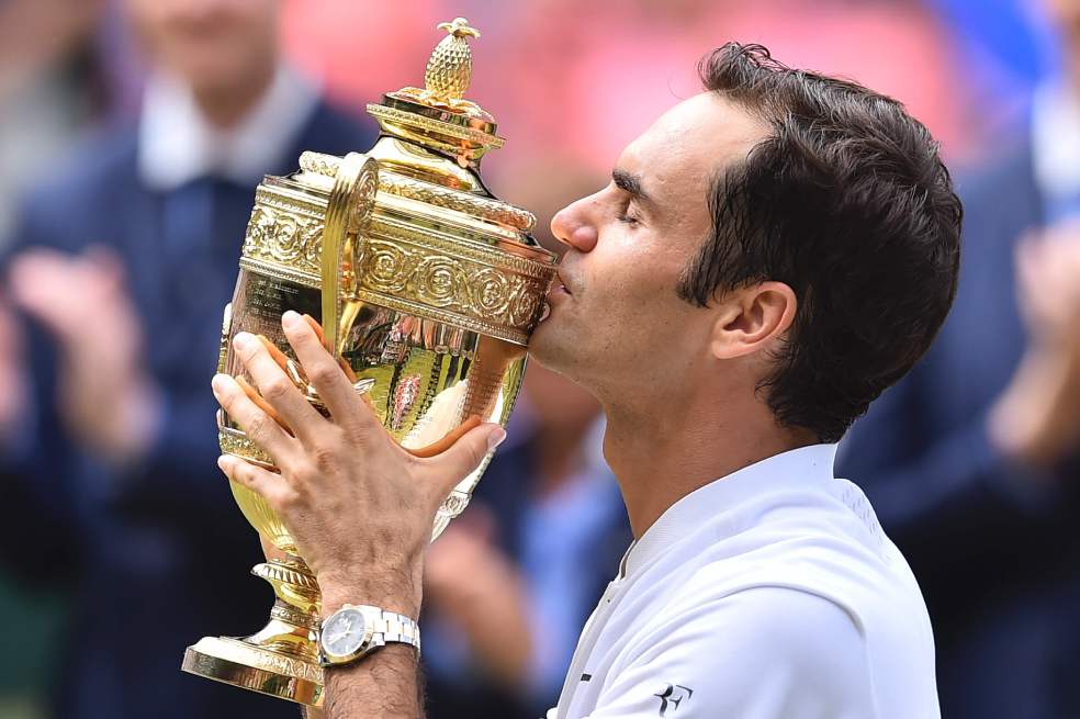 Federer ha ganado 19 de las 29 finales de los torneos mayores que ha disputado. / AFP