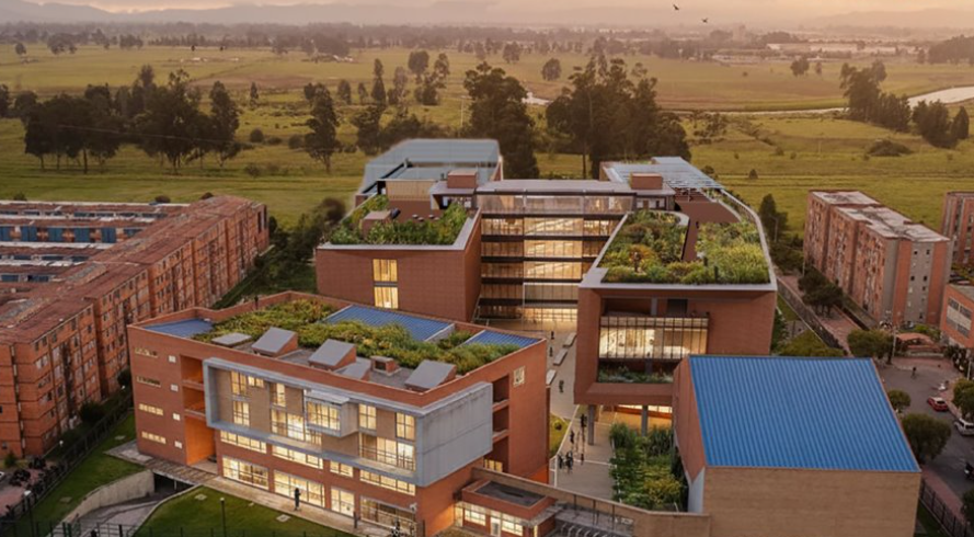 Render de la proyección de los nuevos edificios Multicampus Kennedy.