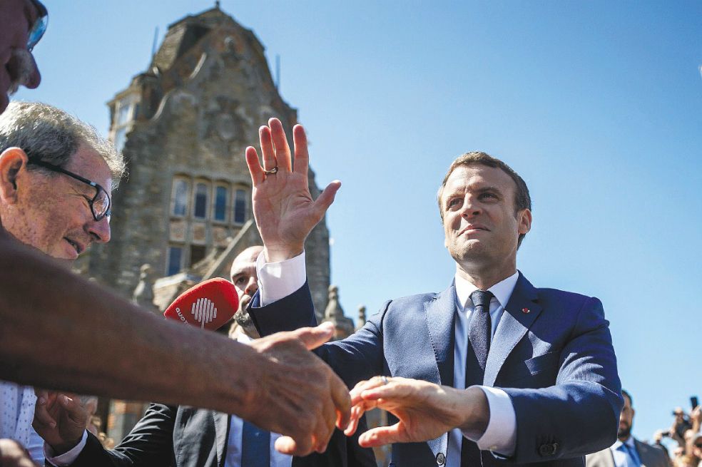 Macron afronta su primera prueba de fuego en las calles