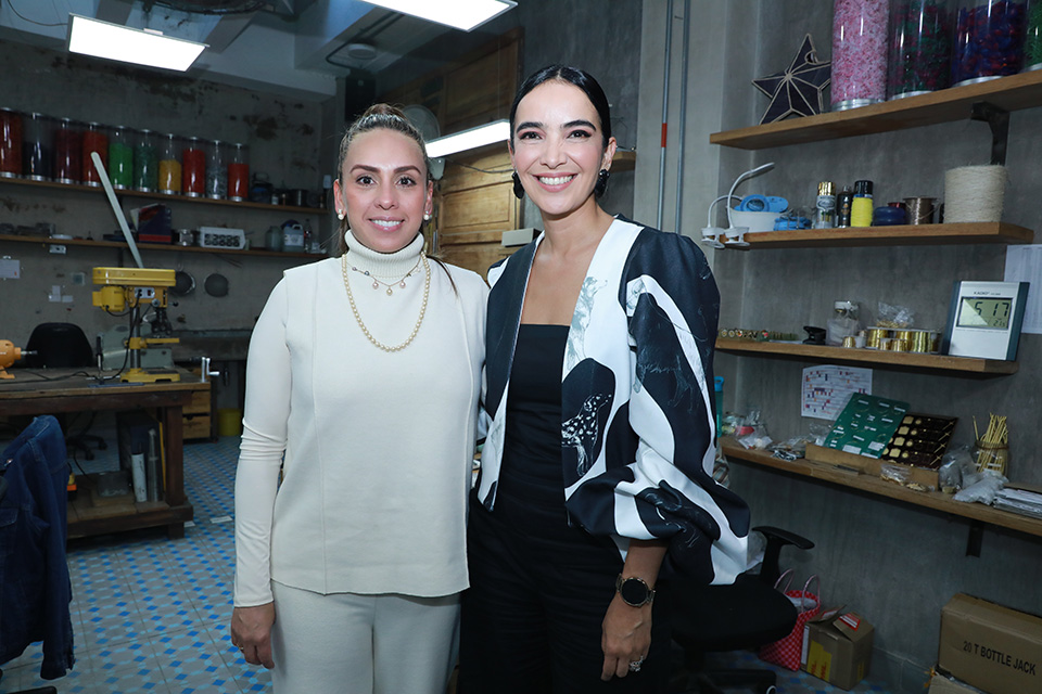 Carolina Correa y doctora Fernanda Hernández