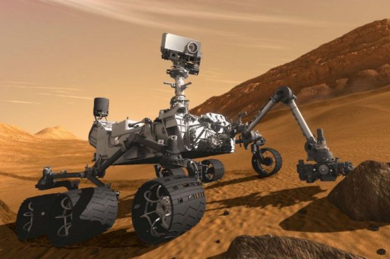Robot Curiosity de la NASA se dispone a subir el monte Sharp de Marte