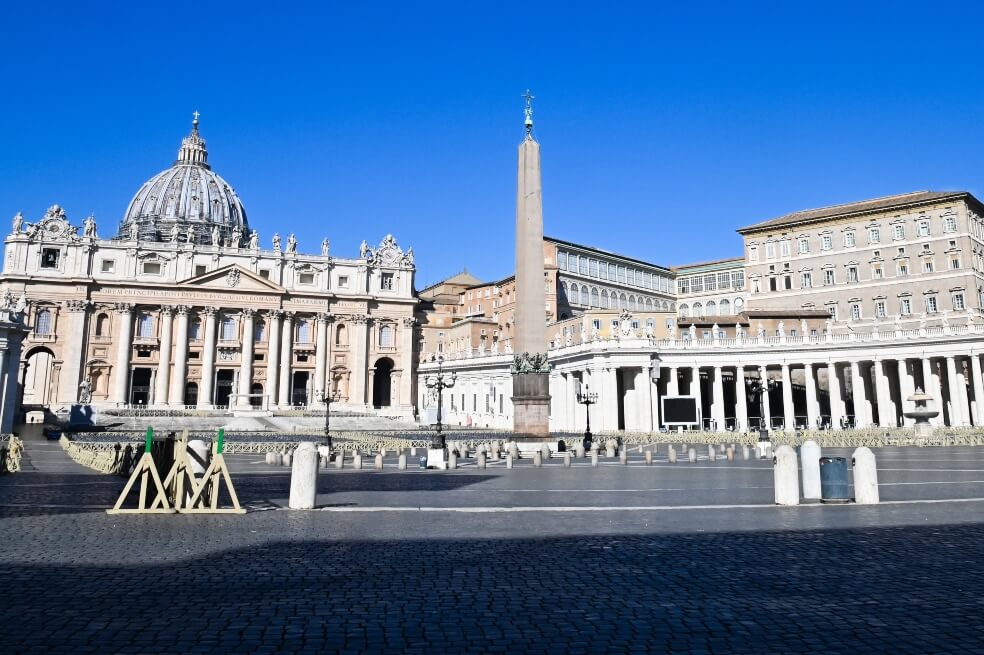 Justamente desde este 9 de julio, la viren de Chiquinquirá estará en los jardines del vaticano.