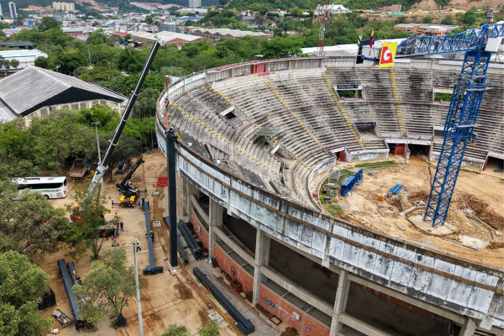 Arena Bonita: el nuevo megaescenario de eventos que avanza a paso firme en Santander
