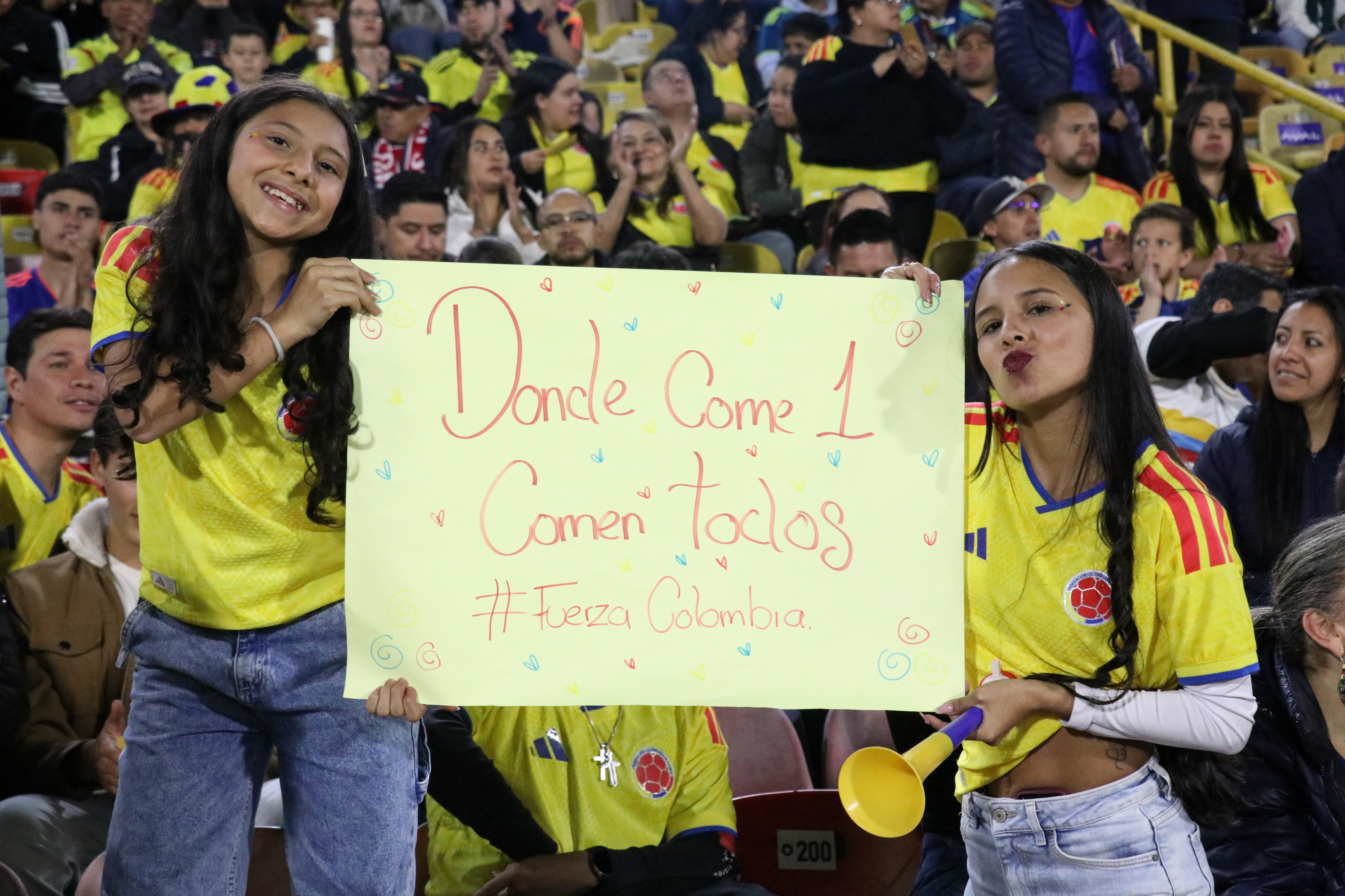 Partido benéfico Levantemos a Colombia.