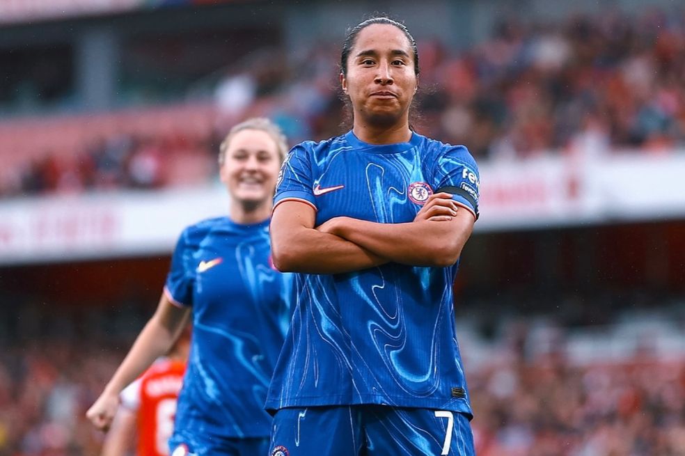Mayra Ramírez se reportó con un golazo en duelo entre Chelsea y Arsenal: video