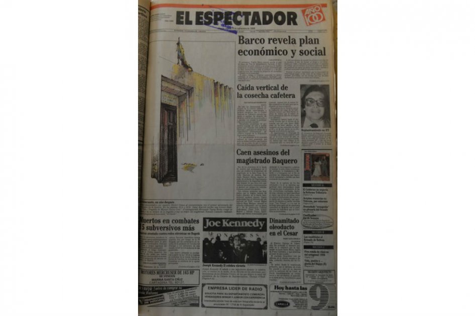 Un año después del holocausto del Palacio de Justicia