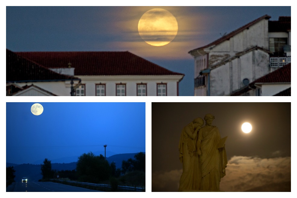 Así se vio la superluna más brillante del año