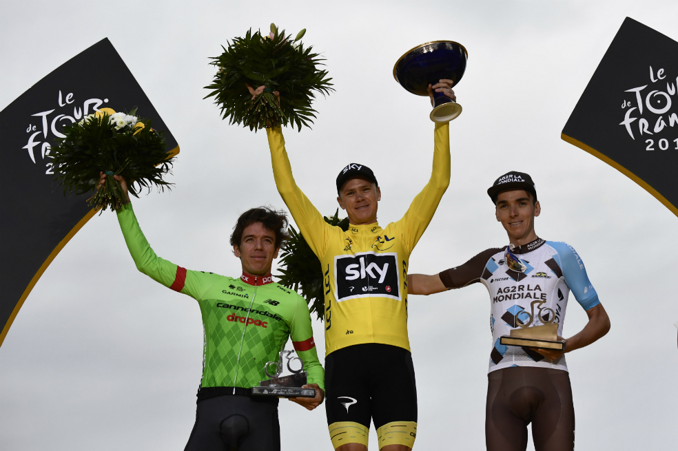 Rigoberto Urán, el tercer colombiano en ser podio en el Tour de Francia
