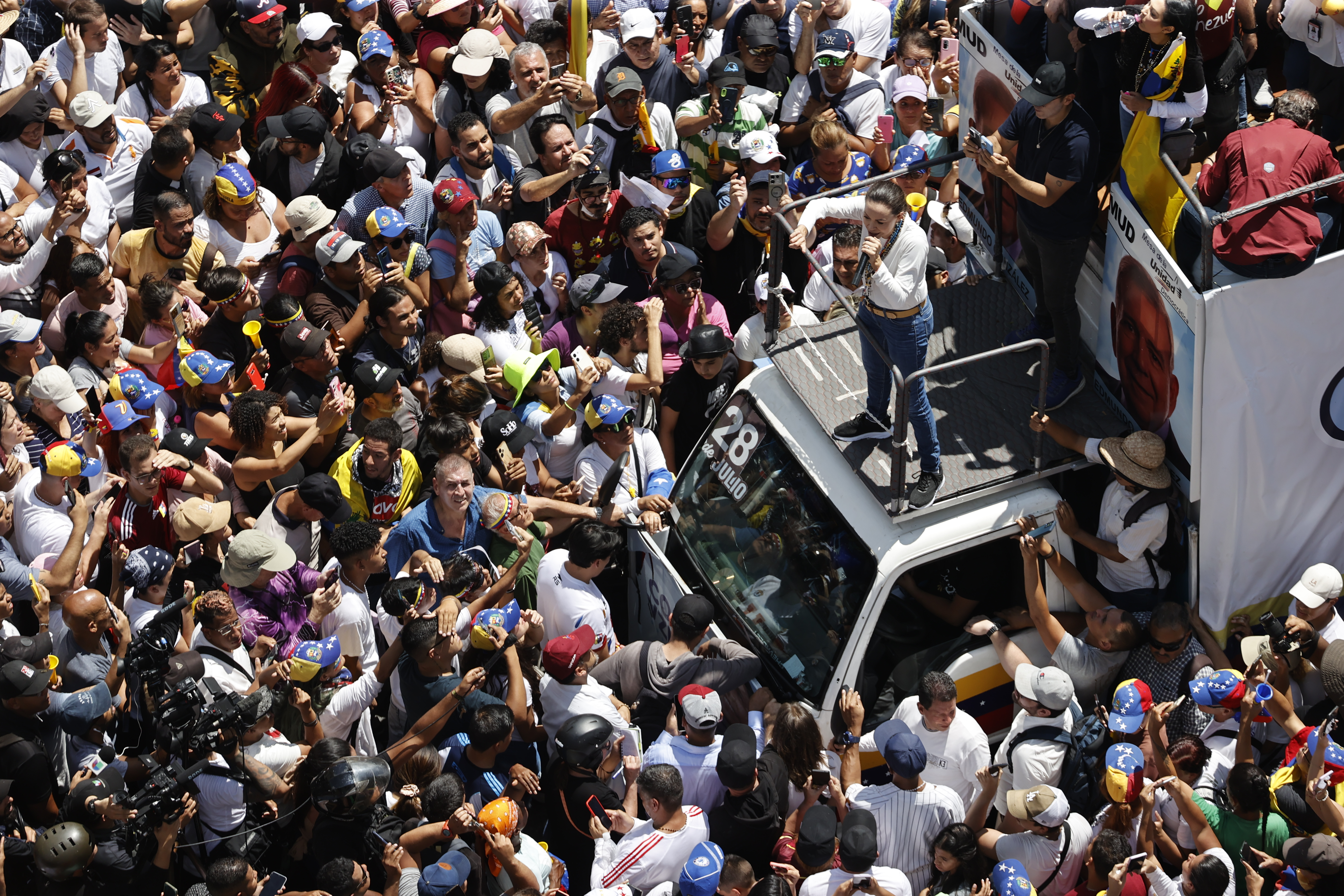 Chavismo habría confiscado el “Edmundomóvil” durante marchas en Caracas