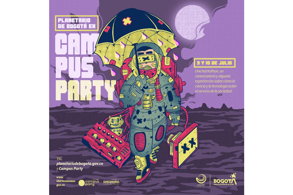 El Planetario de Bogotá formará parte de la edición virtual del Campus Party 2020