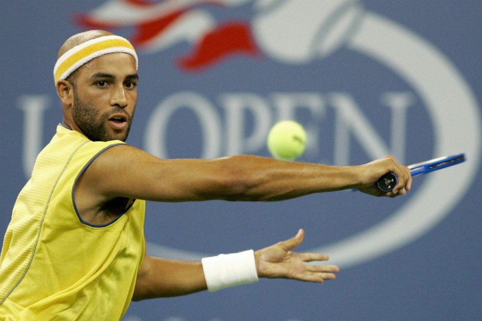 james Blake, ex número cuatro del mundo. Foto: AFP