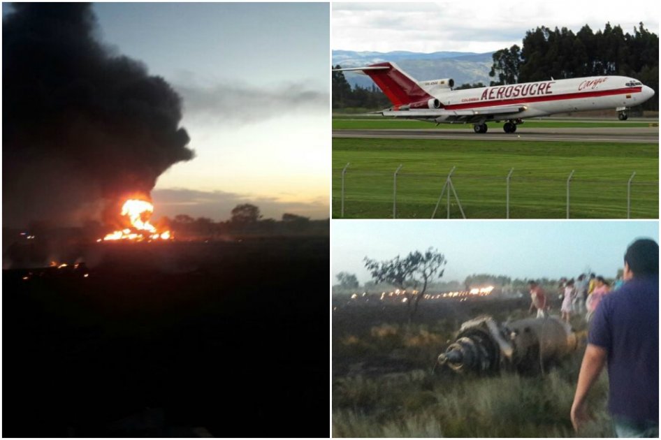 Cinco muertos deja accidente de avión de Aerosucre tras despegar de Puerto Carreño