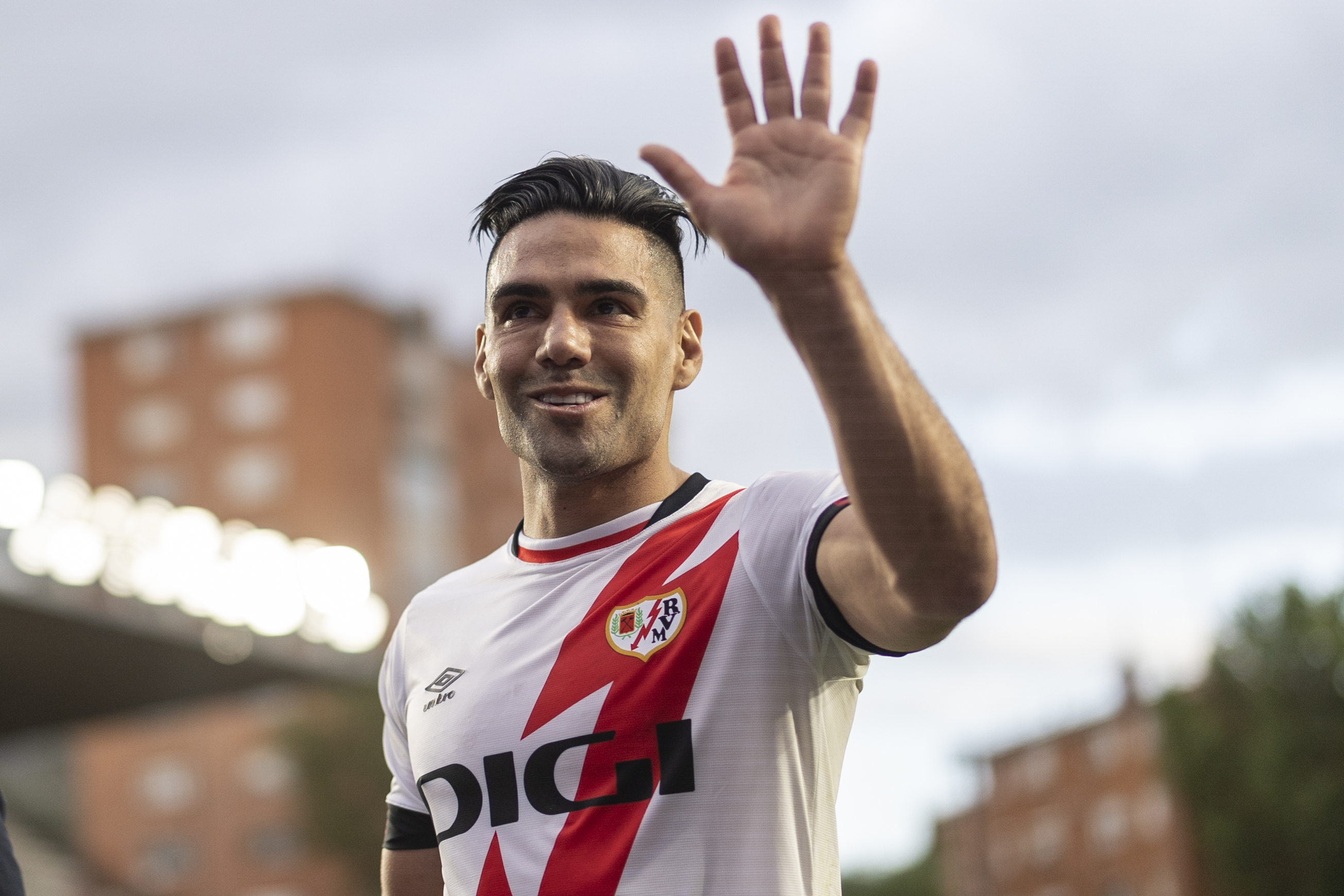 Falcao volvió con gol y logró el empate de Rayo Vallecano contra Real Sociedad