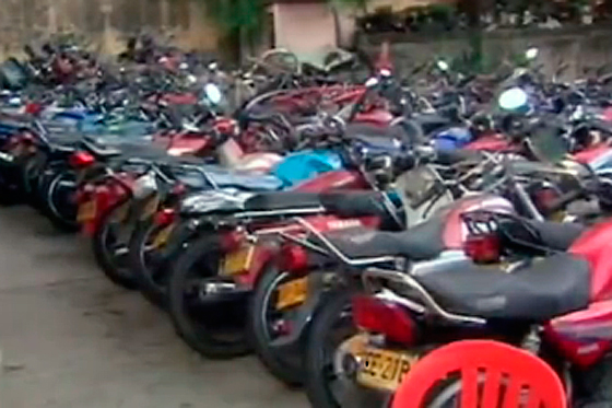 Hay un ‘cementerio de motos’ en Barranquilla