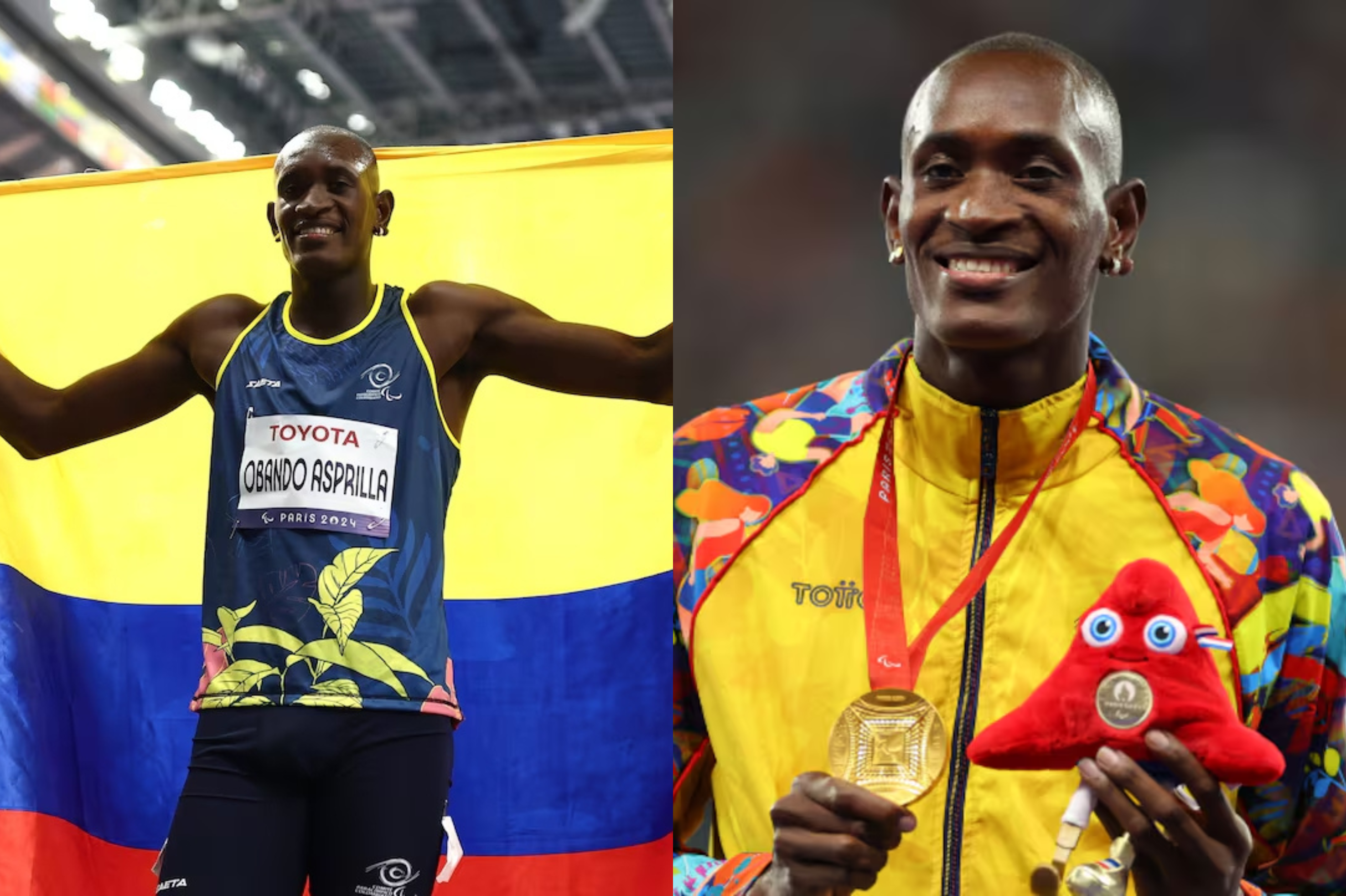La delegación de Colombia ya hizo historia en los Juegos Paralímpicos de París