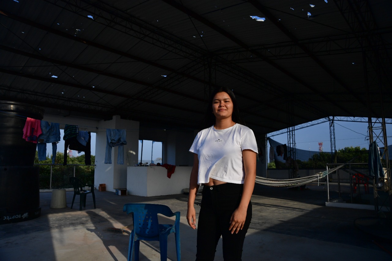 Lorena Méndez, joven lideresa de la Asociación de Juvenil Estudiantil Regional (Asojer)