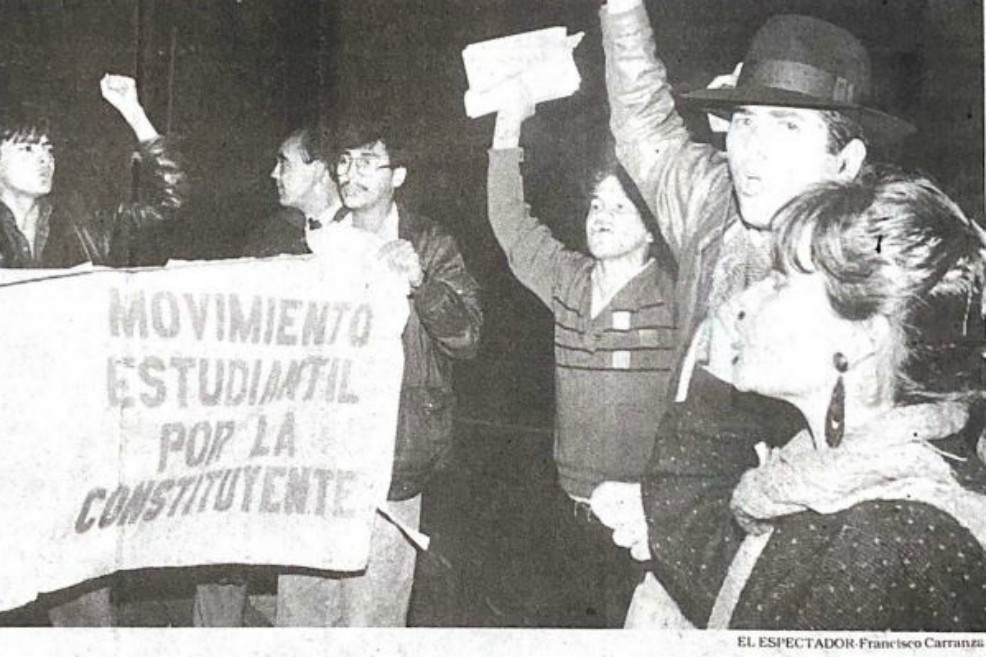 Los (des)amores entre la Constitución del 91 y el movimiento estudiantil