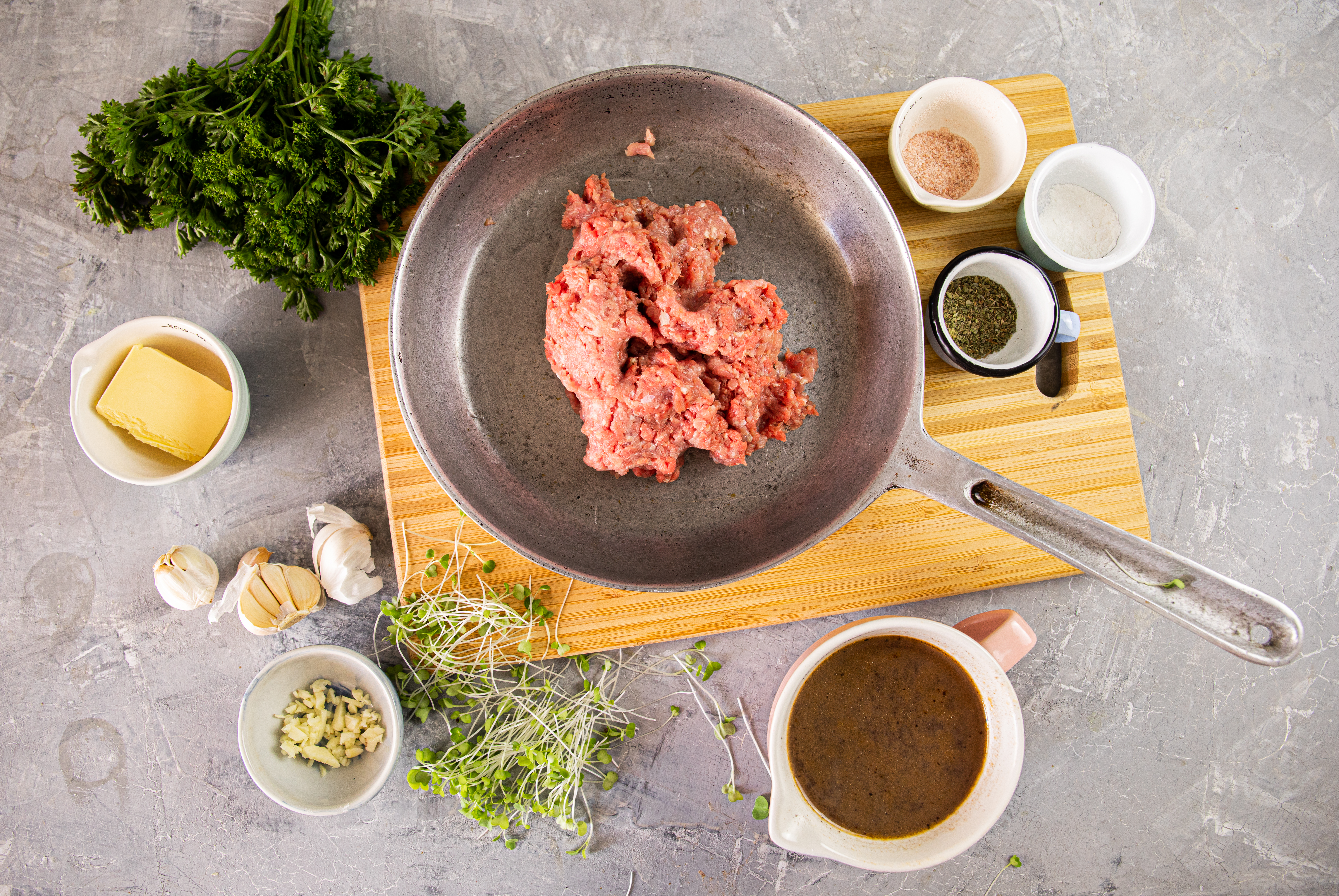 Albóndigas con gravy