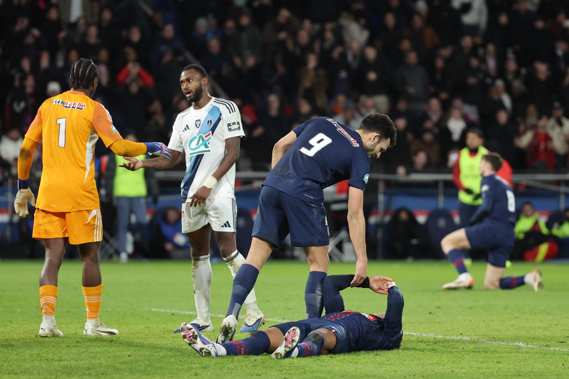 Sorpresa en la Copa de Francia: PSG quedó eliminado en casa contra Paris F.C.