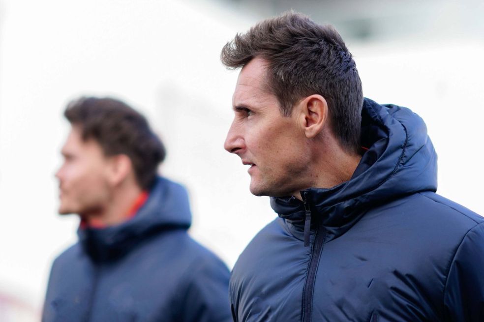 El mítico delantero Miroslav Klose debuta como entrenador en Austria