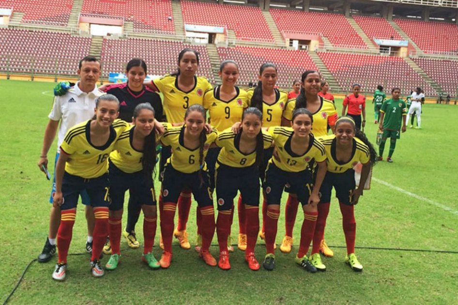 Selección Colombia empató 0-0 con Brasil en el Suramericano sub-17. Foto: FCF