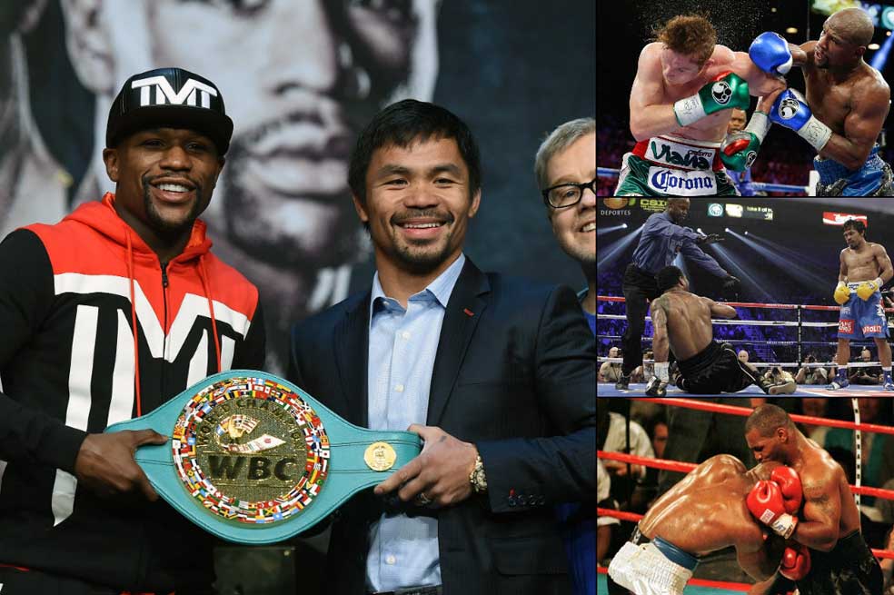 Los combates más lucrativos del boxeo en los últimos años
