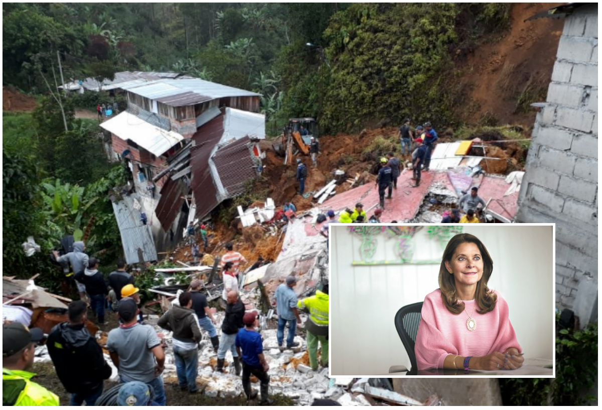 Duque pidió a Marta Lucía Ramírez atender emergencias en Marquetalia (Caldas)
